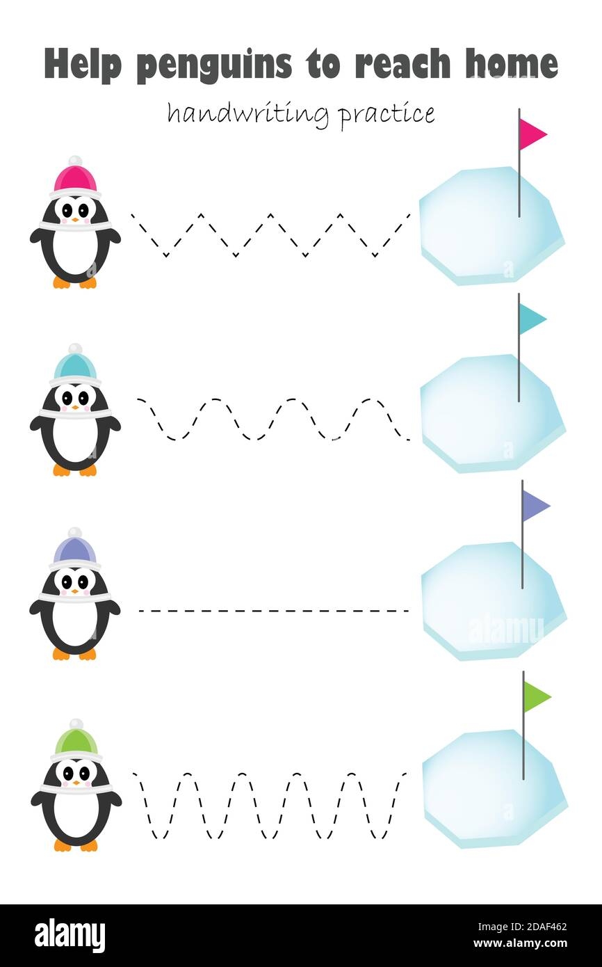 Penguin Preschool Printables