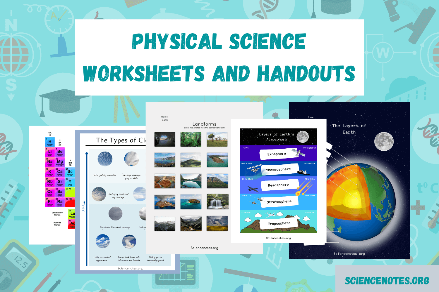 High School Science Worksheets Printable Free