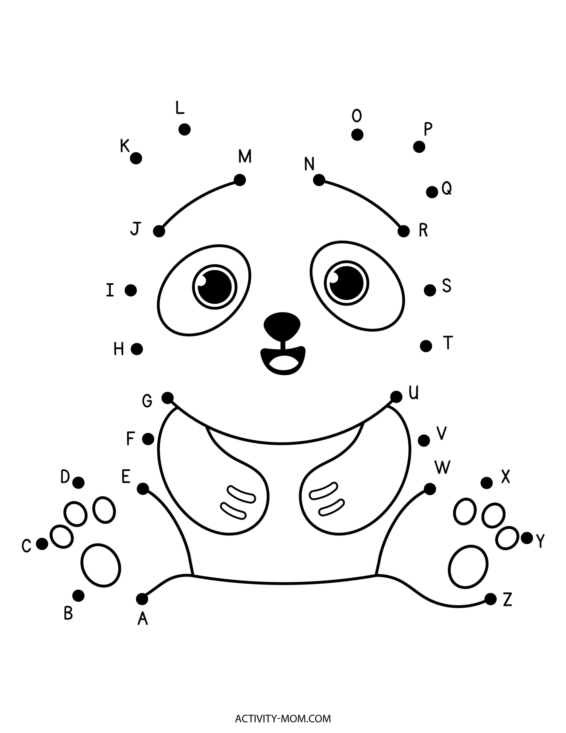 Preschool Connect The Dots Worksheets Worksheets Library