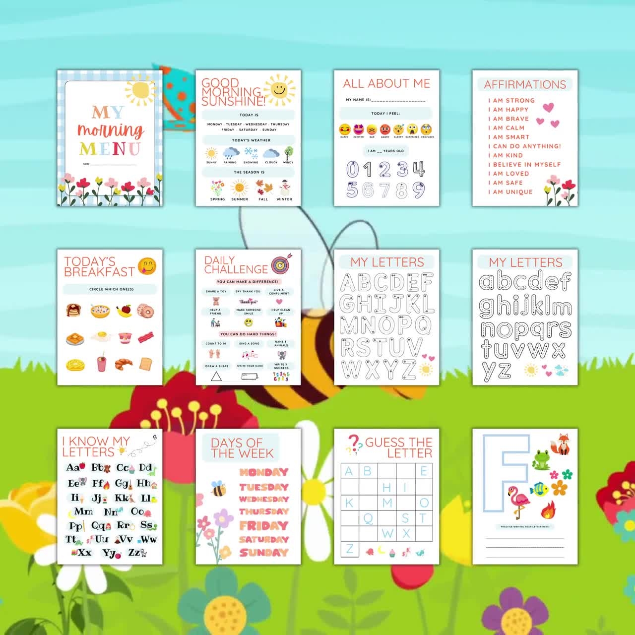 Preschool Morning Printable