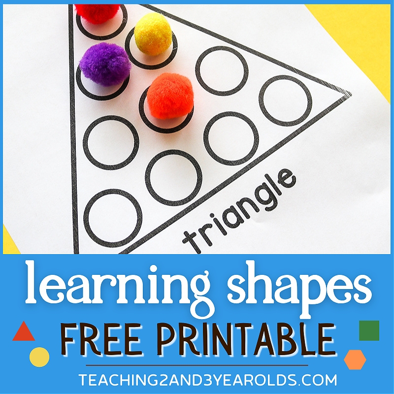 Preschool Shapes Printable Activity Preschool Shapes Printable Activity