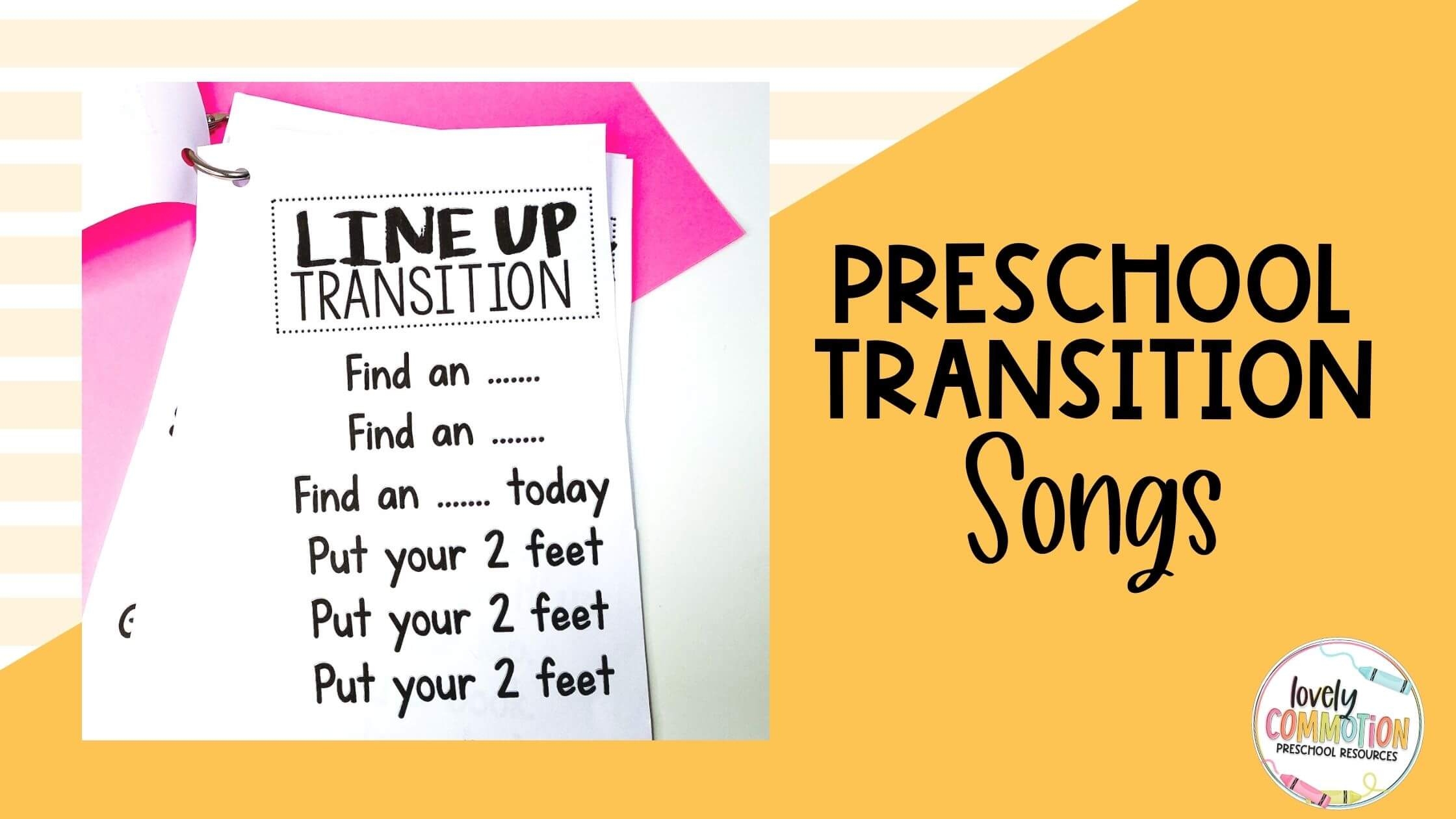 Transition Songs For Preschool Printable