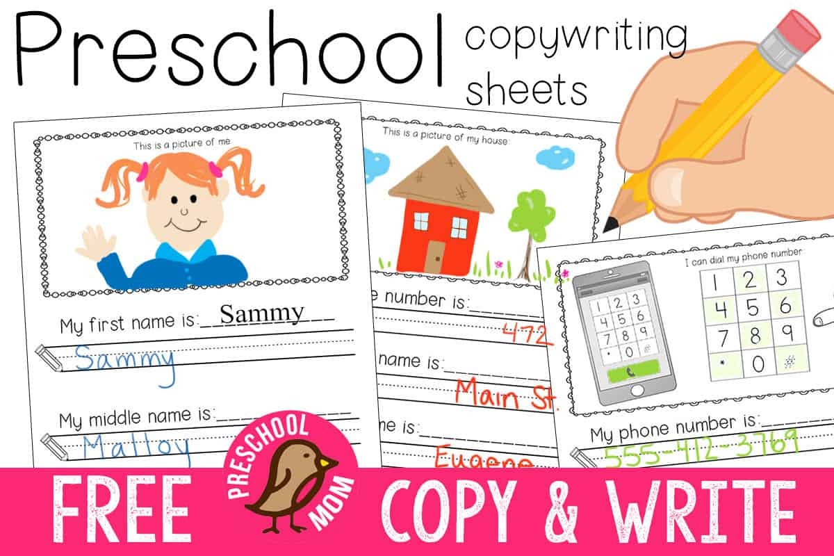 Preschool Writing Prompts Preschool Mom