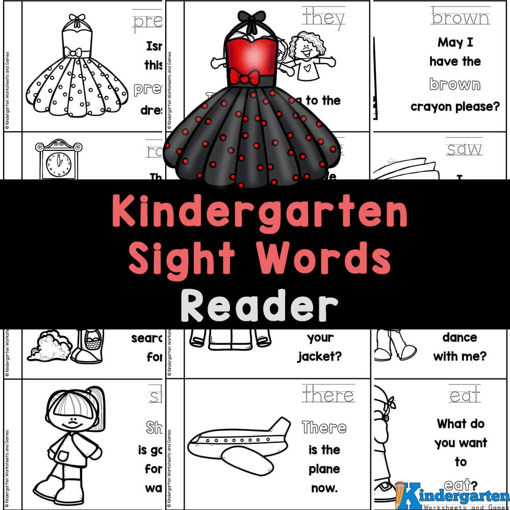Printable Beginner Reading For Kindergarten FREE Sight Word Readers