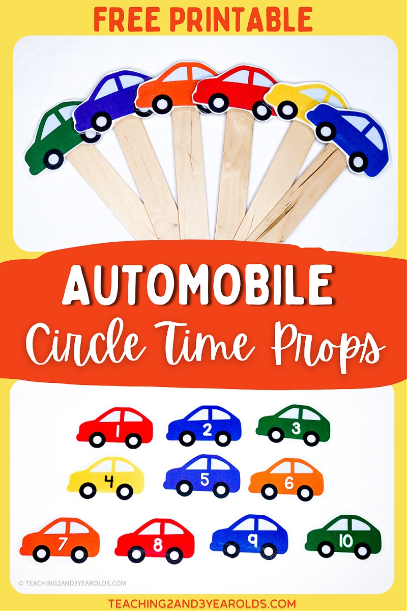 Transportation Unit Preschool Printables