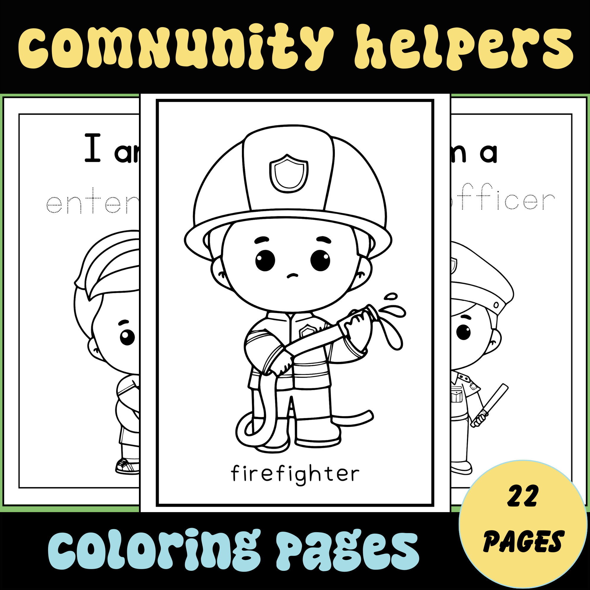 Printable Career Worksheets For Kindergarten