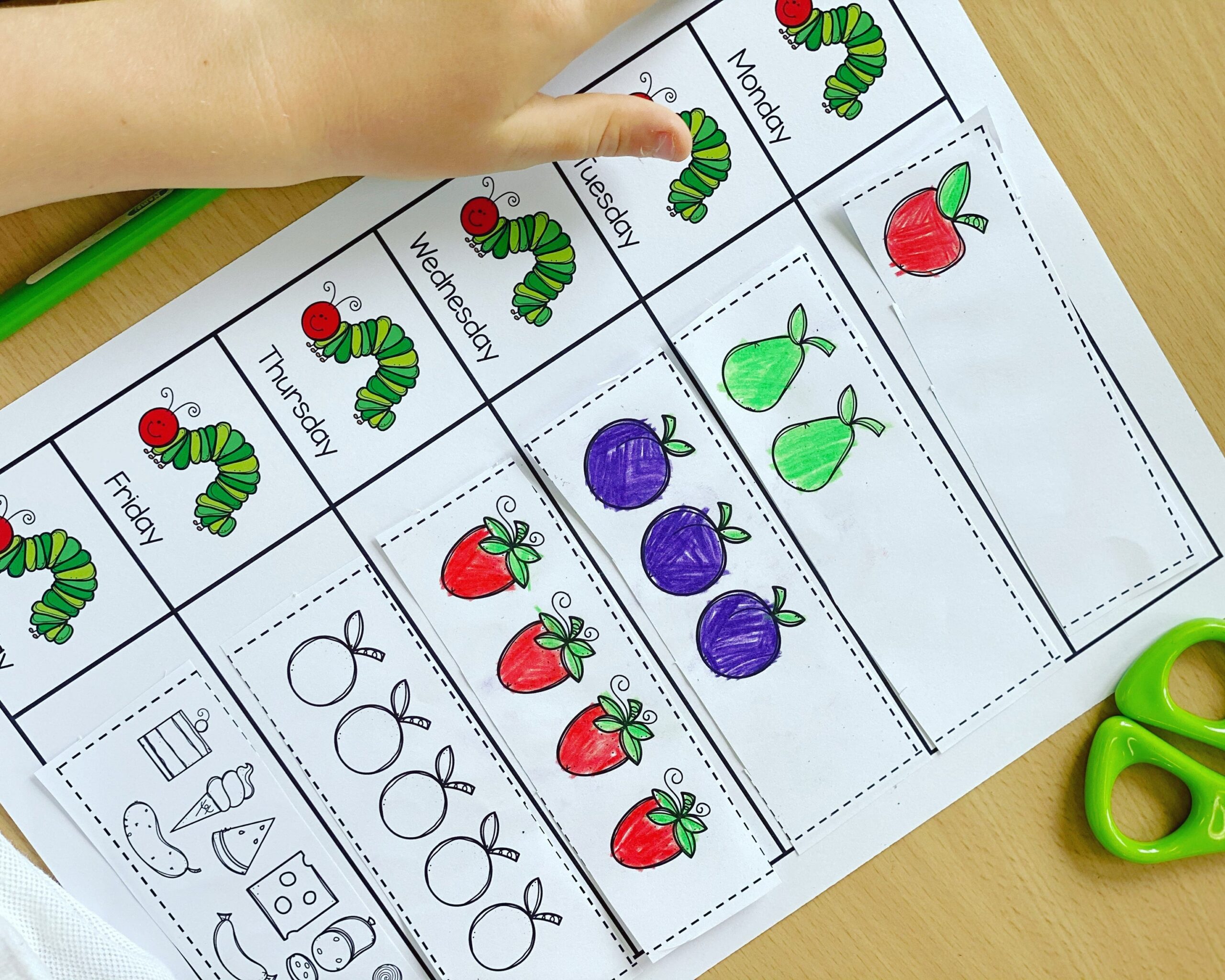 Printable Days Of The Week Worksheet For Kindergarten Mrs Worksheets Library