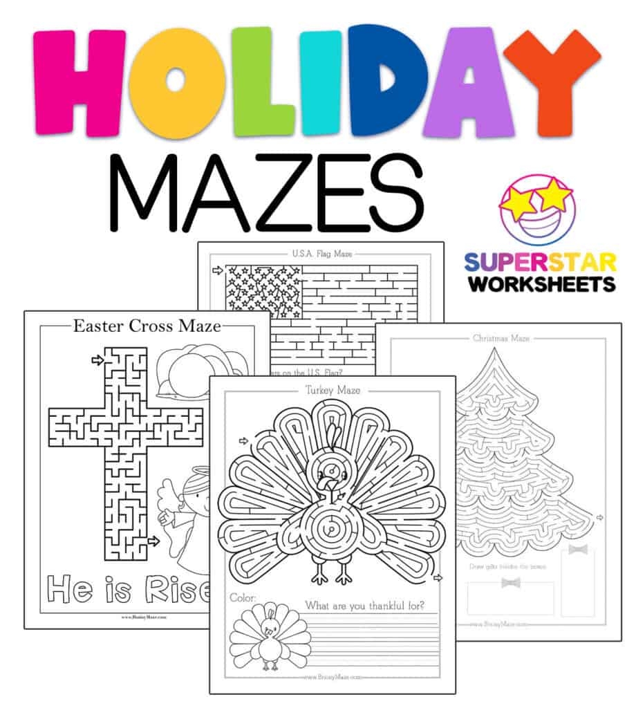 Printable Maze For Preschoolers Free