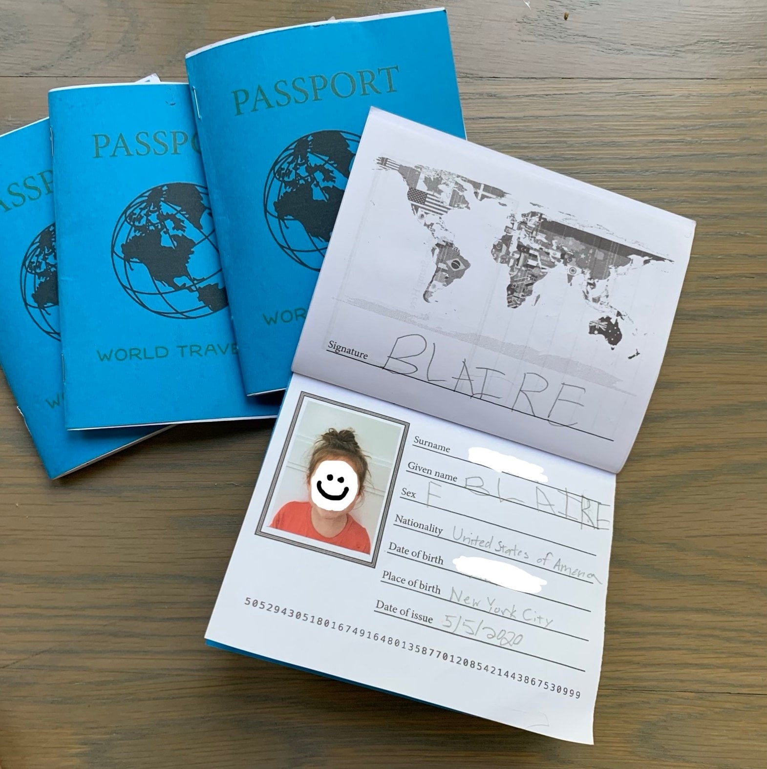 Printable Passport For Kids For Pretend Play Travel And Learning Printable Passport For Kids For Pretend Play Travel And Learning
