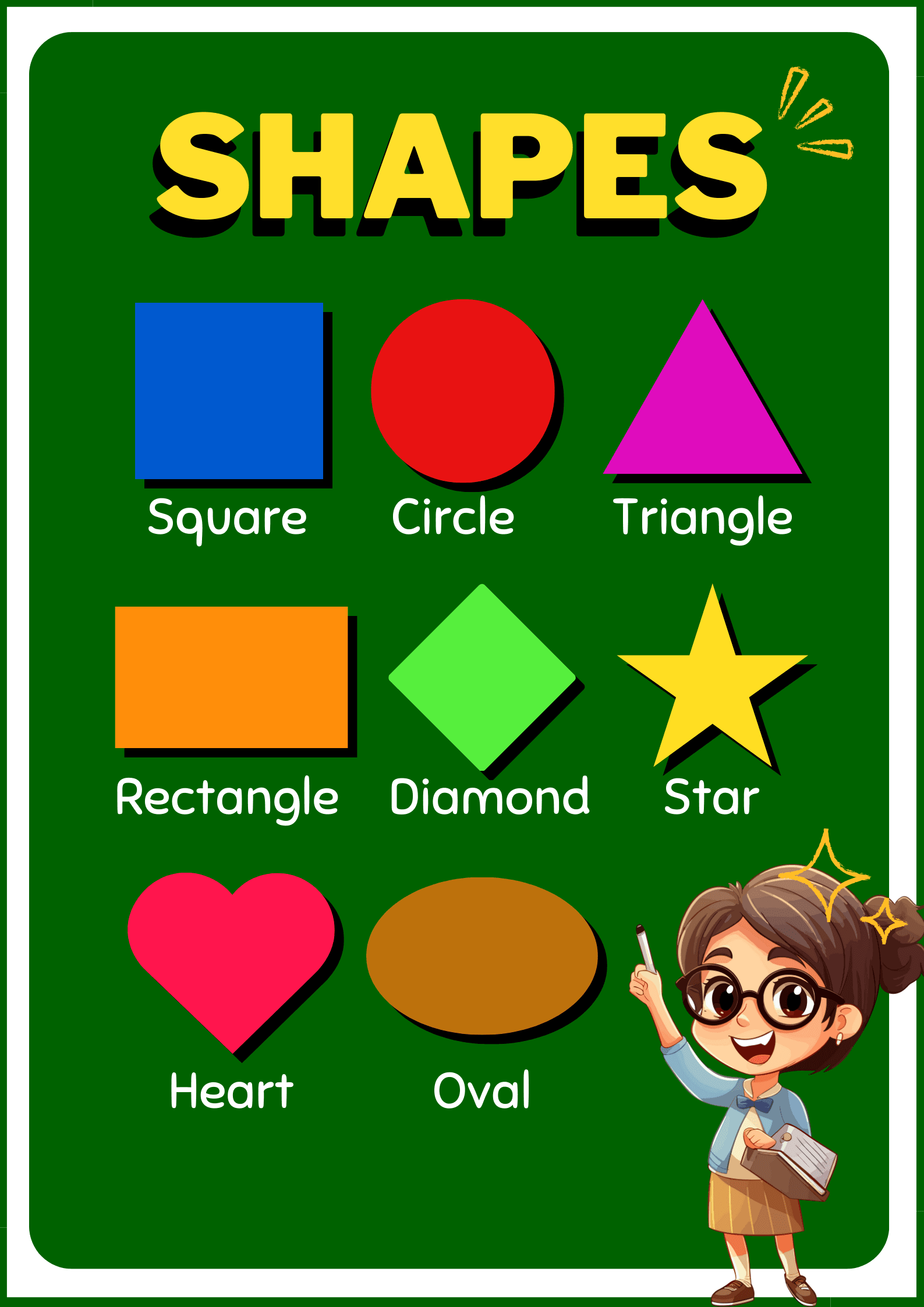 Poster Preschool Printable