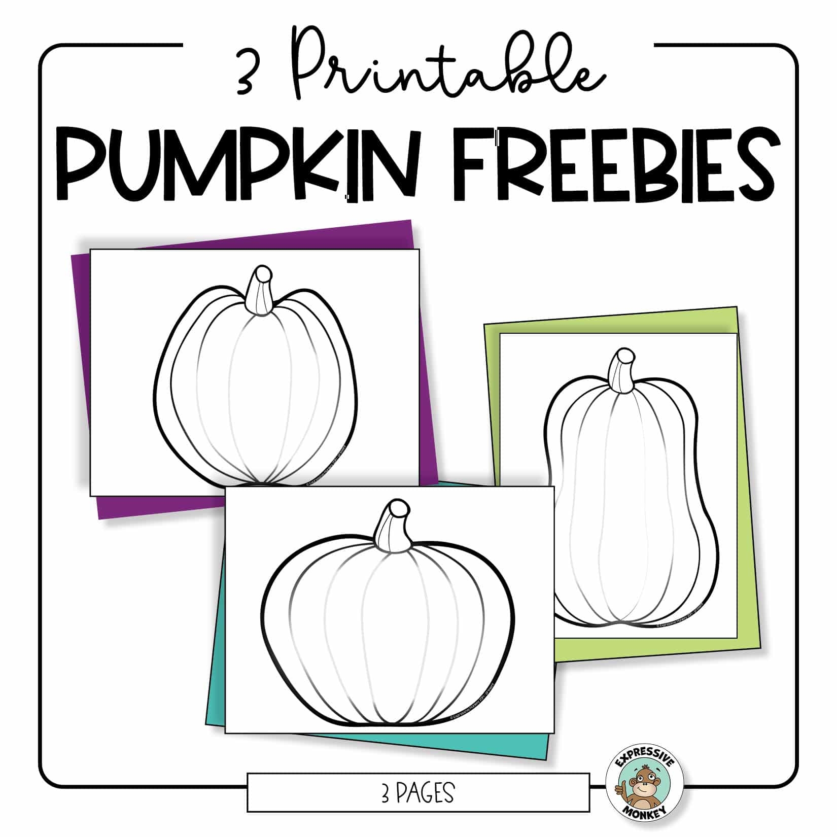 Free Printable Pumpkin Worksheet