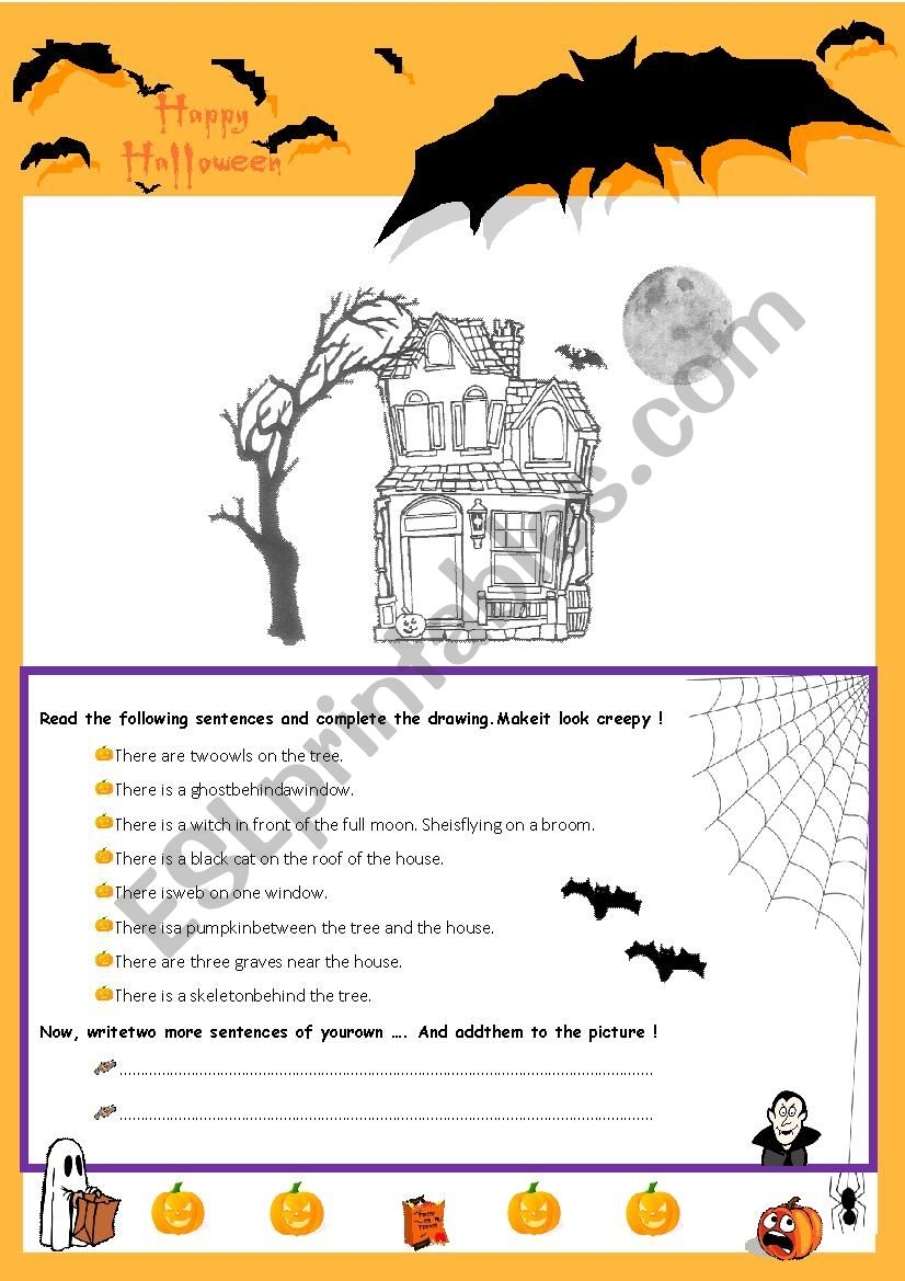 Read And Draw Comprehension Worksheets