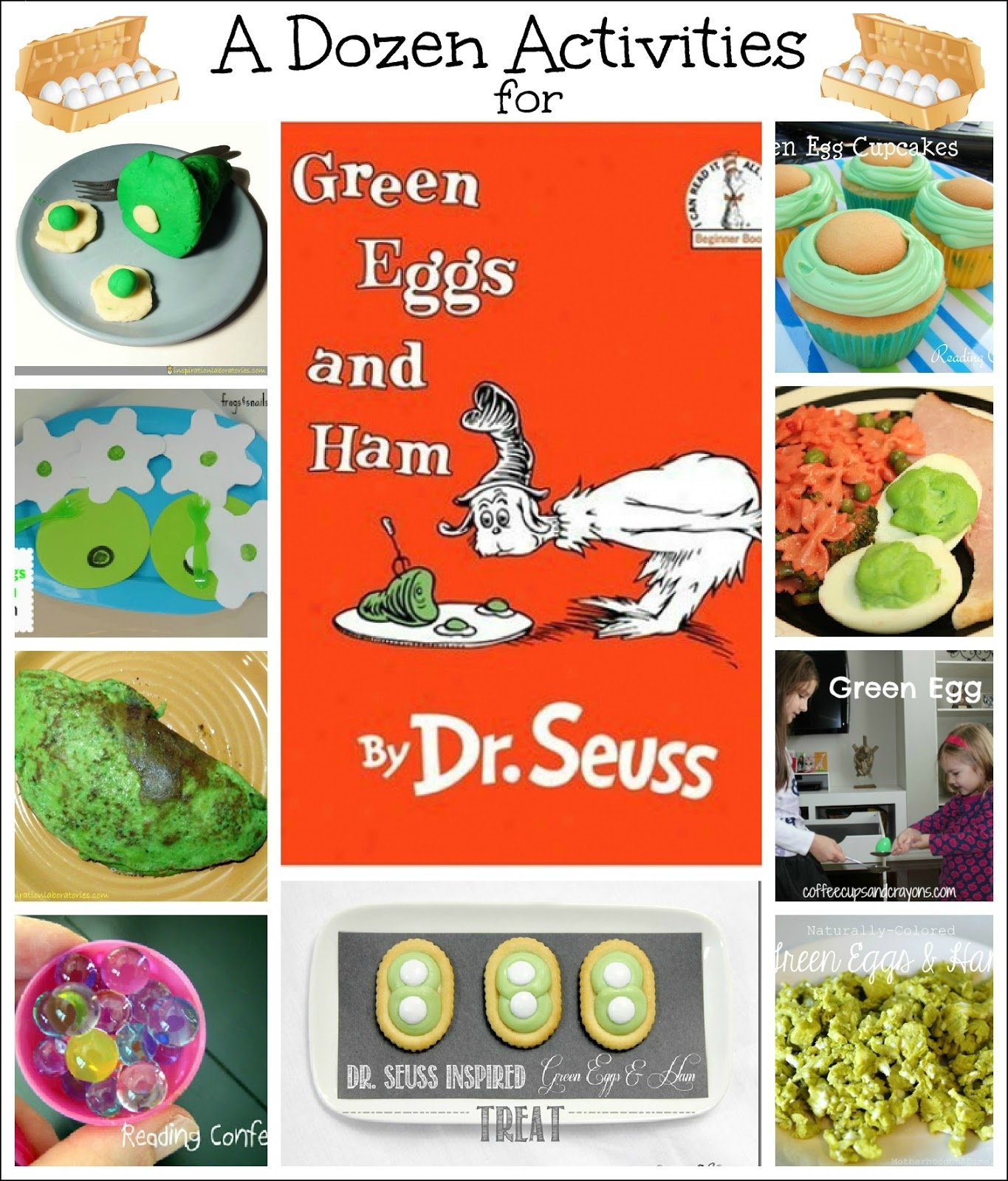 Reading Confetti 12 Activities For Green Eggs And Ham By Dr Suess