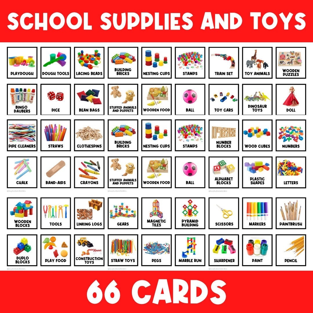REAL PICTURES Classroom Center Toy Bin Label Printable Signs Toy Storage Toy Organization Label Classroom Playroom Signs Tag Etsy