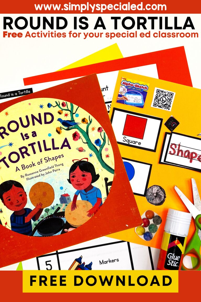 Round Is A Tortilla Activities Simply Special Ed