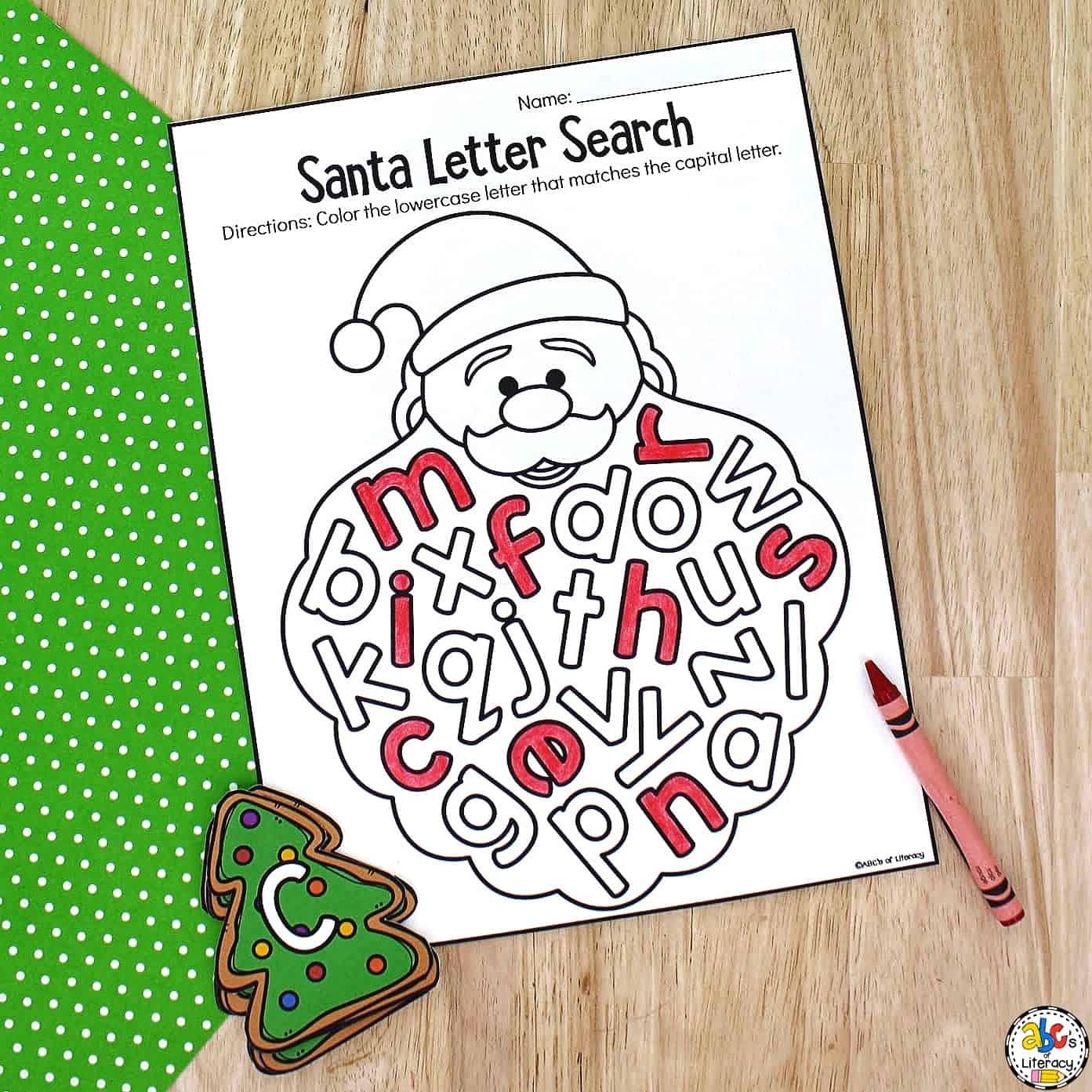 Santa Letter Search Activity Santa Letter Search Activity