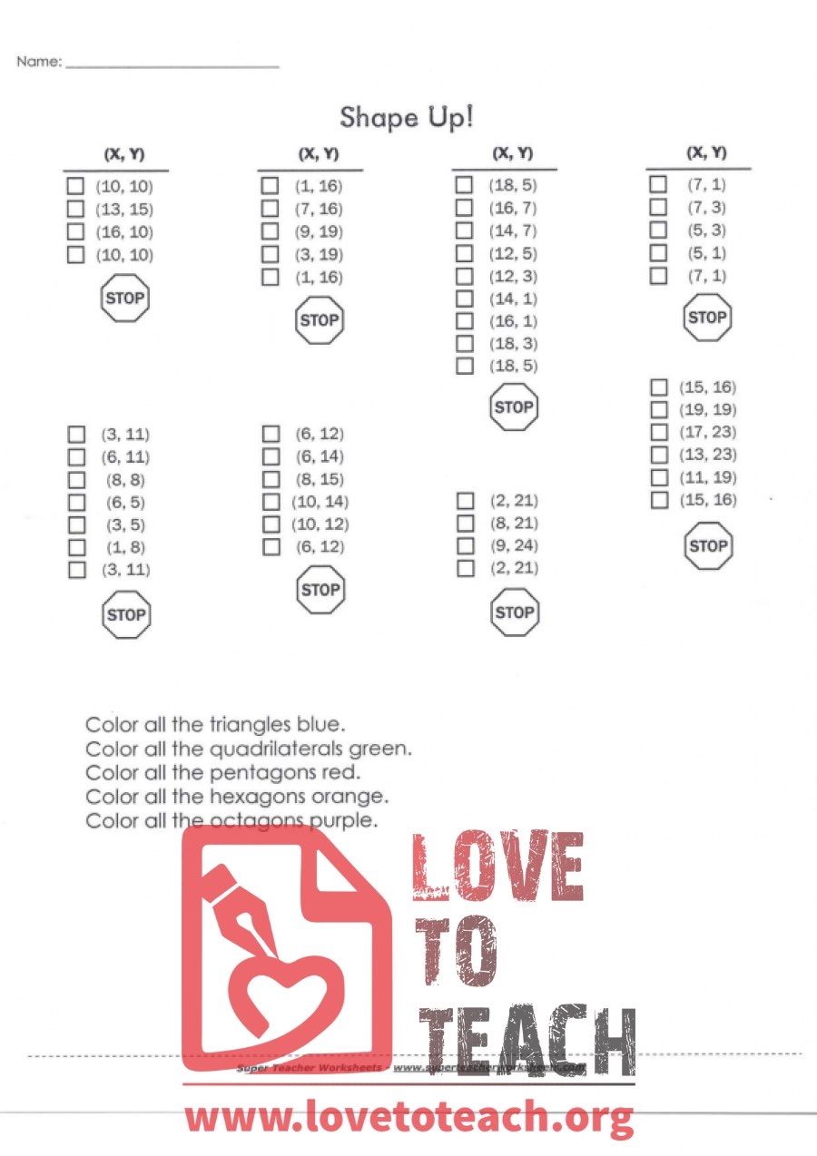 Super Teacher Worksheets Kindergarten Math