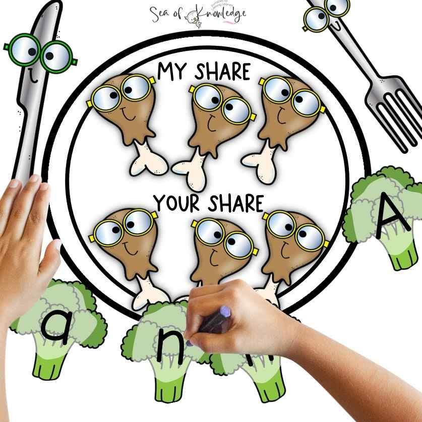 Sharing Activities For Kids Cute Turkey Craft