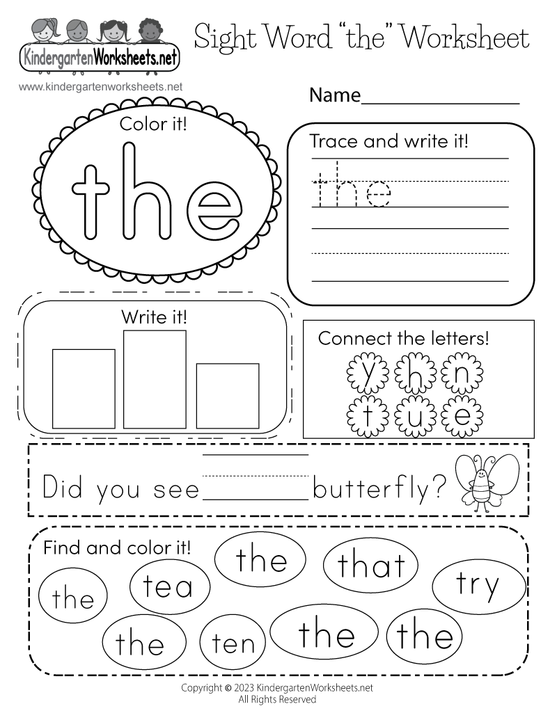 Th Worksheets Free Printable