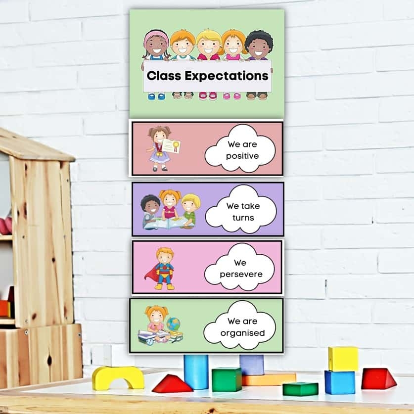 Preschool Printable Classroom Rules