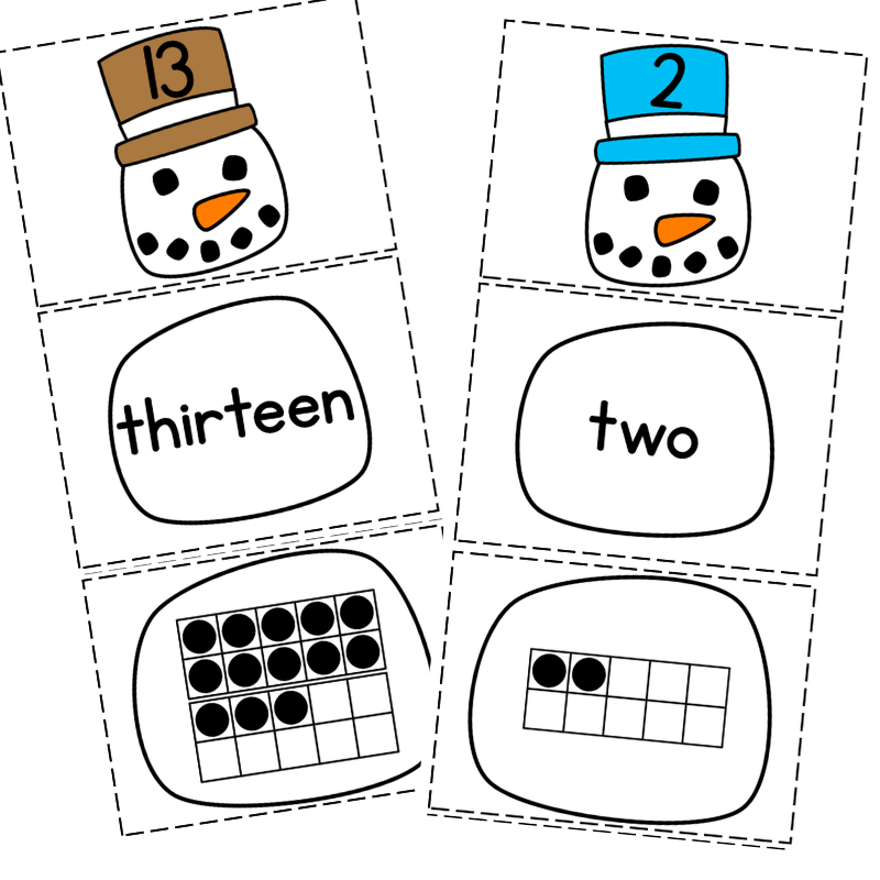 Snowman Math Centers For Kindergarteners Sarah Chesworth Snowman Math Centers For Kindergarteners Sarah Chesworth