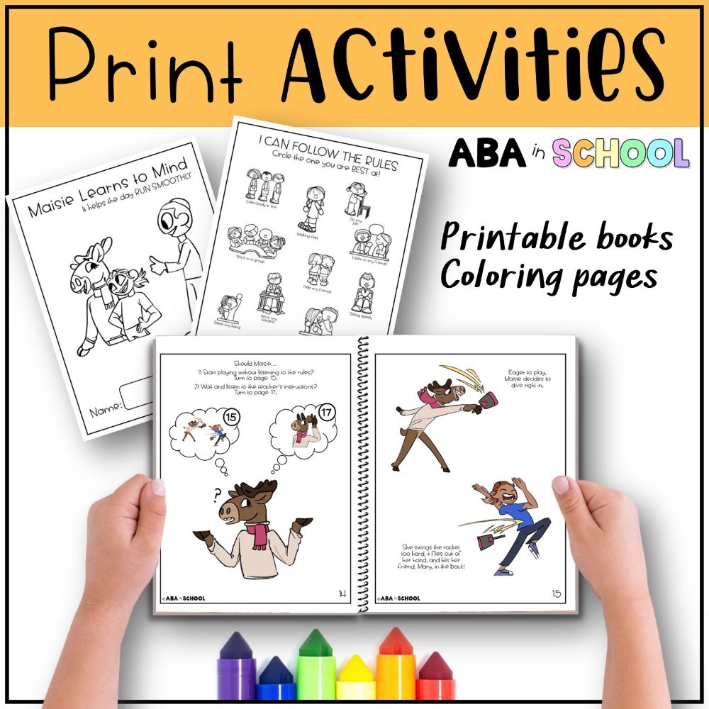 Listen To The Teacher Preschool Printable Listen To The Teacher Preschool Printable