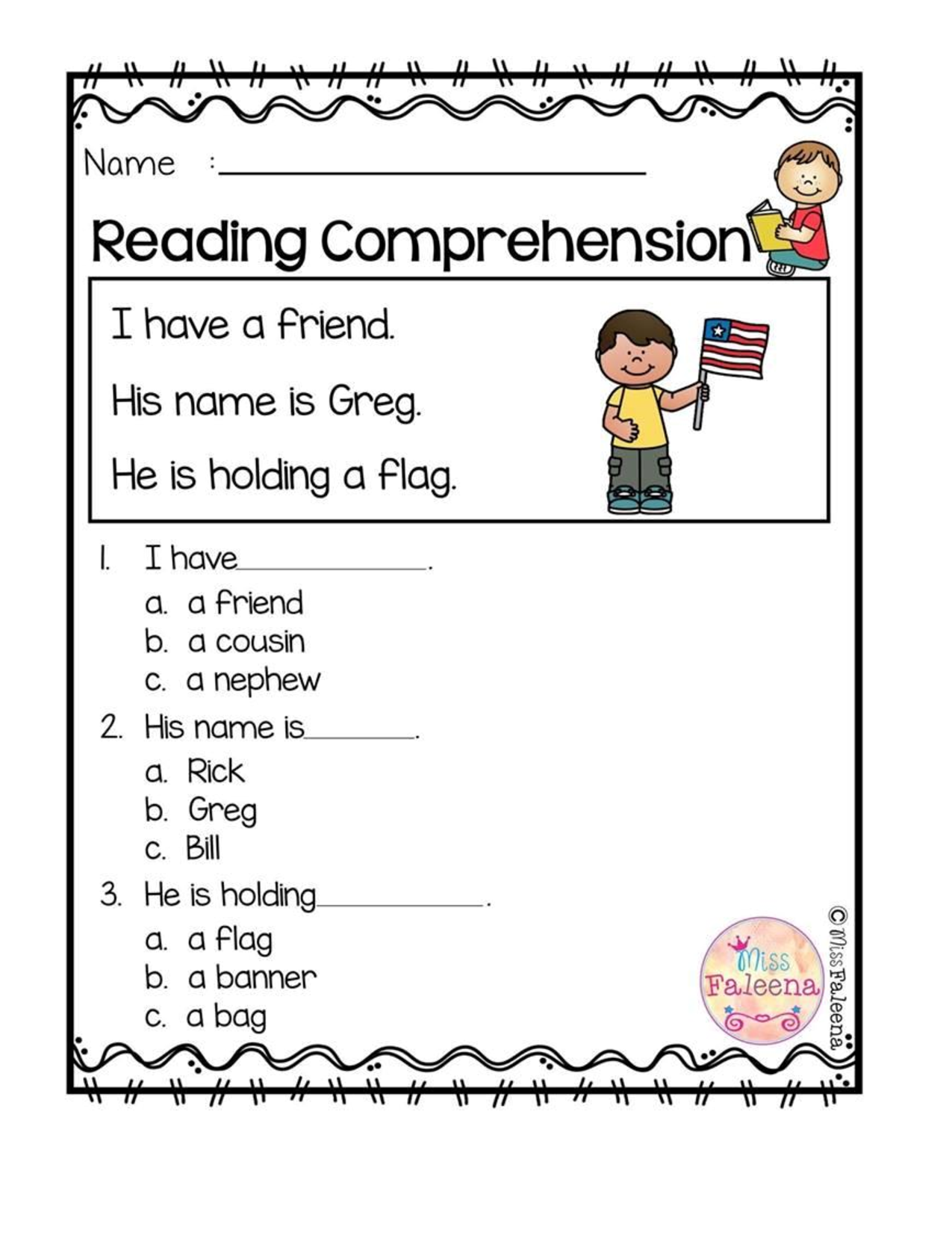 SOLUTION Grade 2 Worksheet Reading Comprehension Studypool Worksheets Library