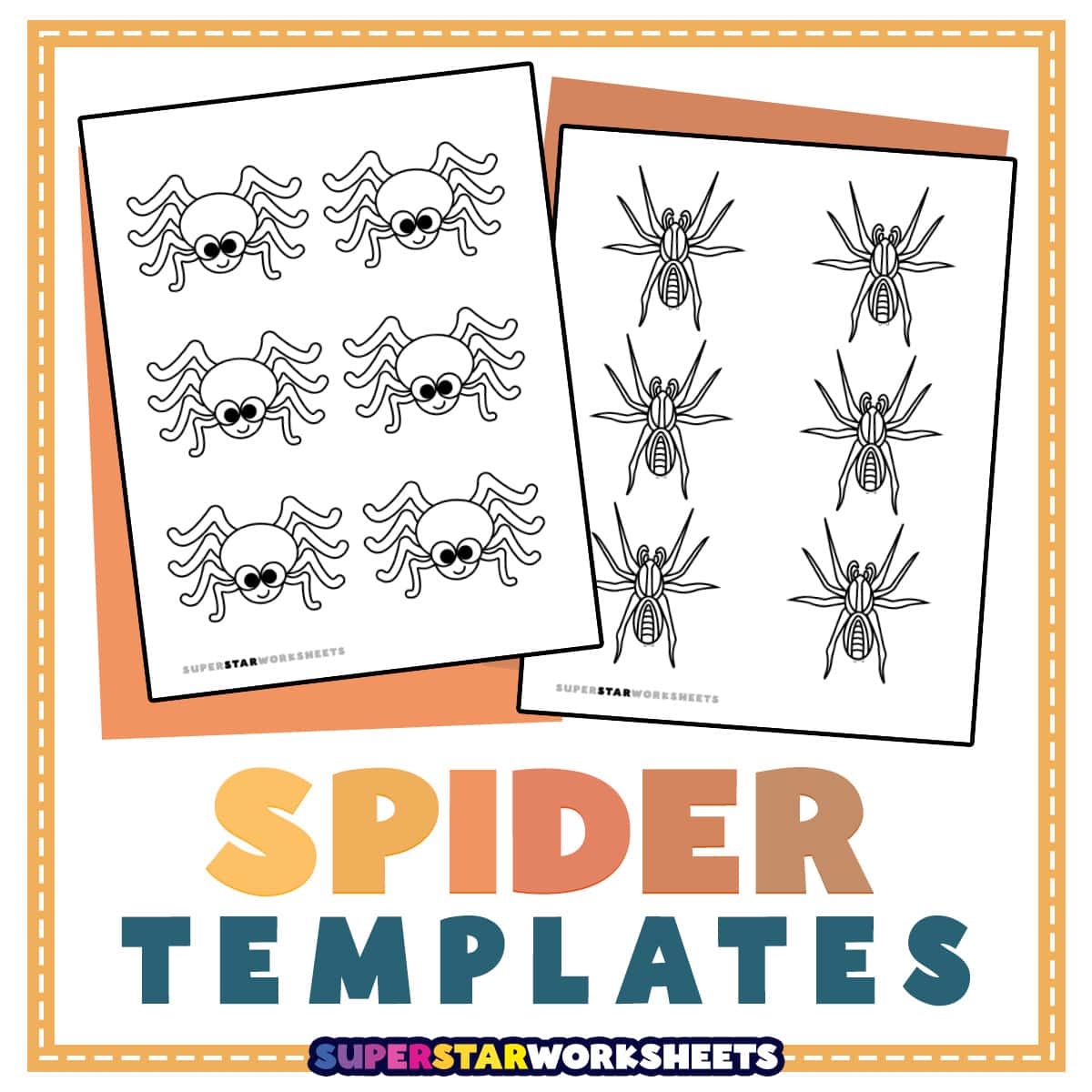 Spider Preschool Printables