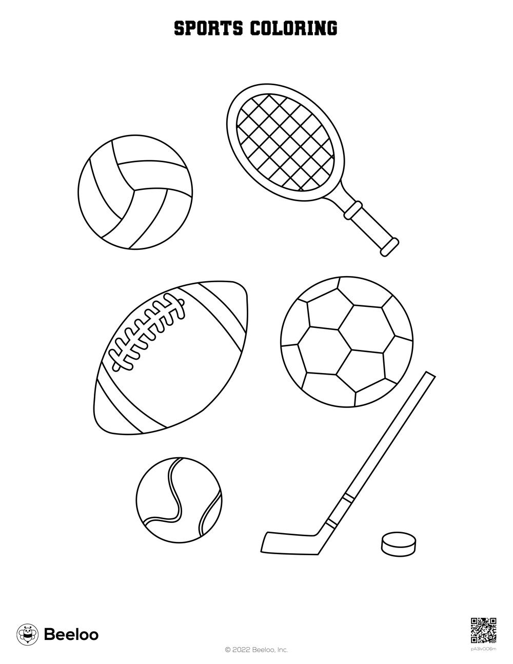 Sports Coloring Beeloo Printable Crafts And Activities For Kids Sports Coloring Beeloo Printable Crafts And Activities For Kids