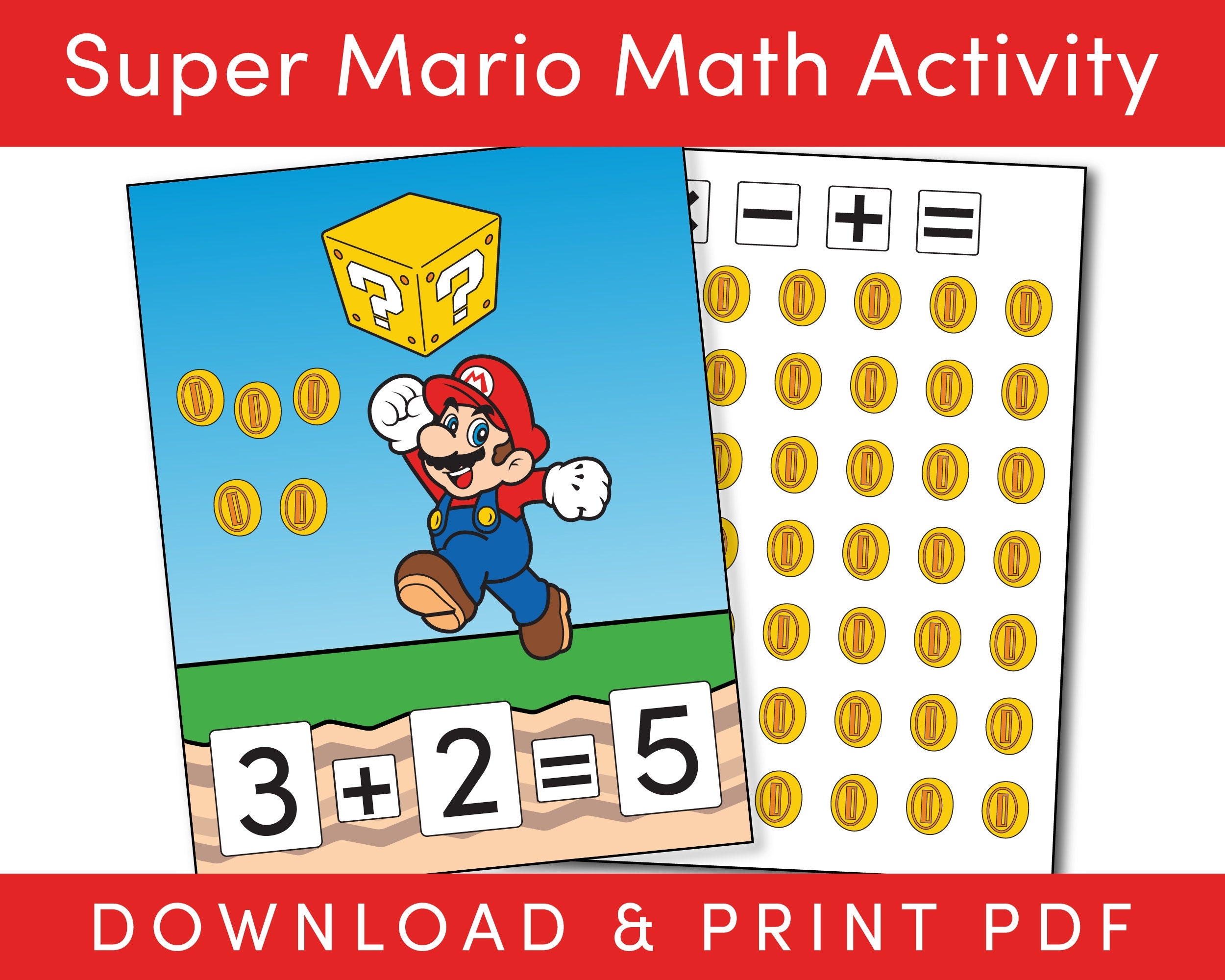 Preschool Mario Printable Lesson Plans Preschool Mario Printable Lesson Plans