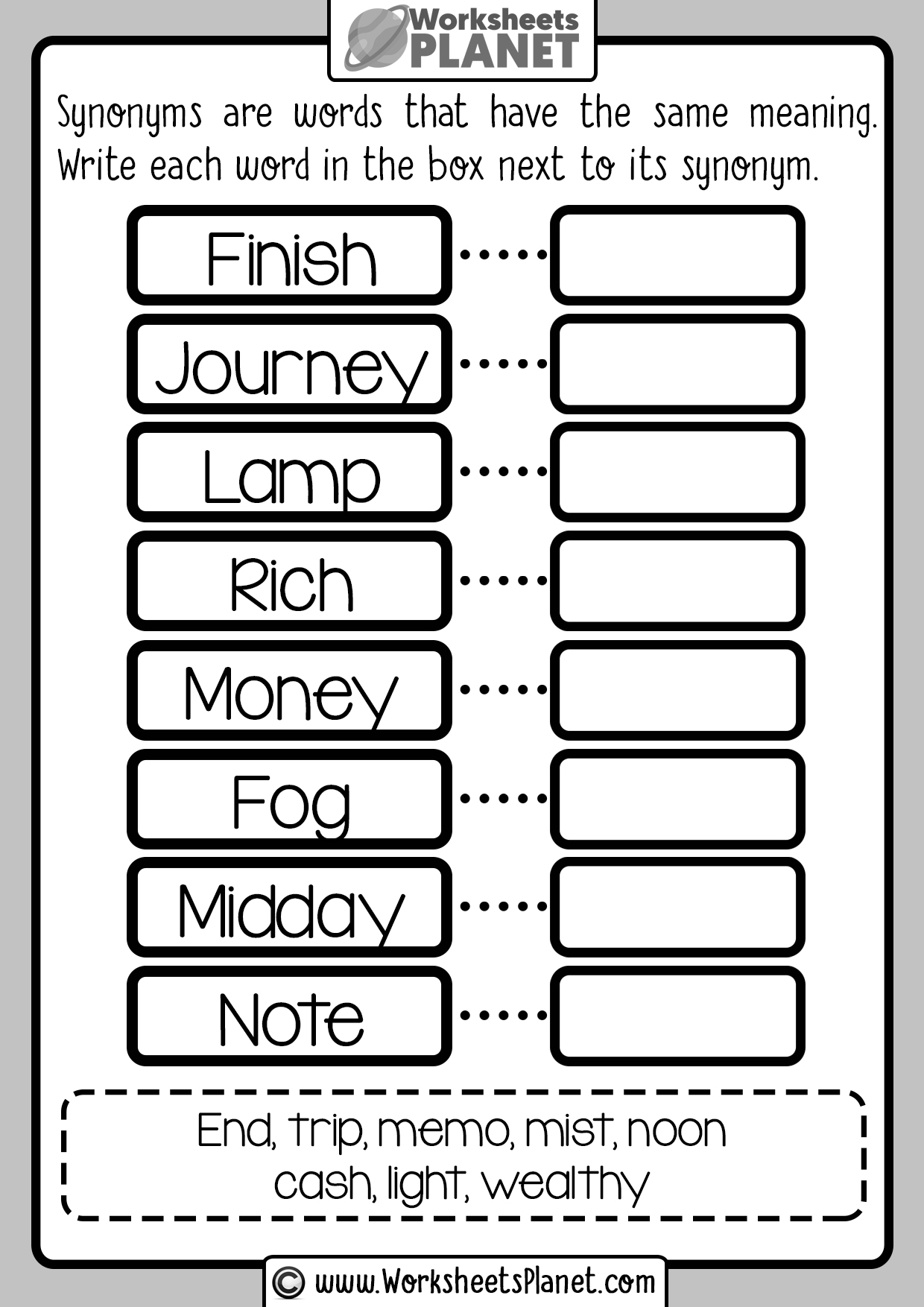 Synonyms Worksheets Learning Use Of Synonyms Worksheets Library Synonyms Worksheets Learning Use Of Synonyms Worksheets Library