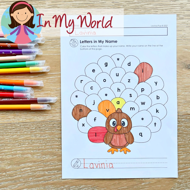 Thanksgiving No Prep Preschool Worksheets U0026 Activities In My World Thanksgiving No Prep Preschool Worksheets U0026 Activities In My World