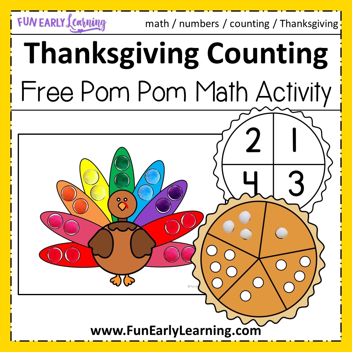 Free Printable Thanksgiving Activities For Preschool