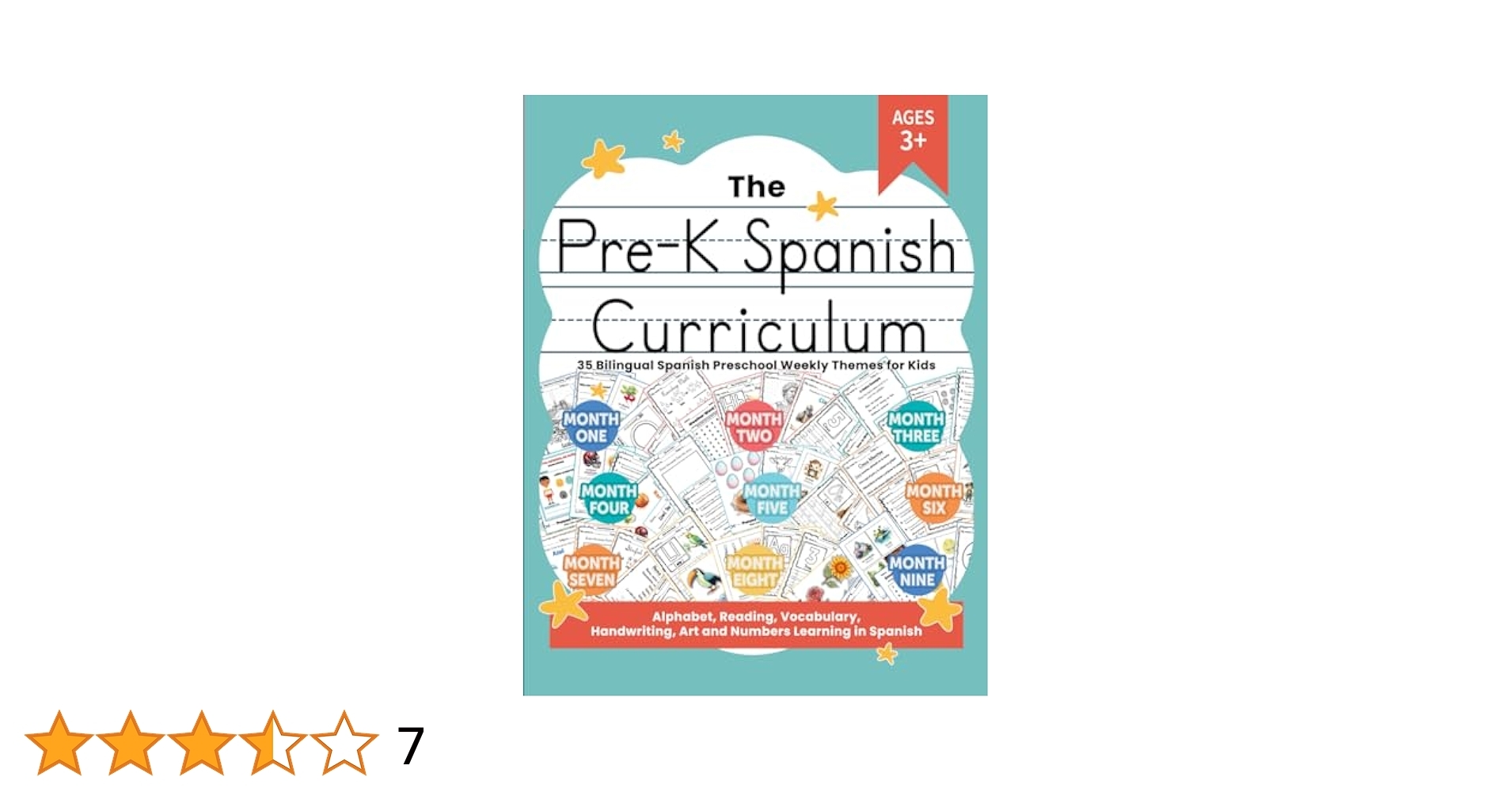 The Pre K Spanish Curriculum 35 Bilingual Spanish Preschool Weekly Themes For Kids Alphabet Reading Vocabulary Handwriting Art And Numbers Learning In Spanish Learning Spanish Workbooks Safari Doodles U0026 Peters Luiz Fernando 