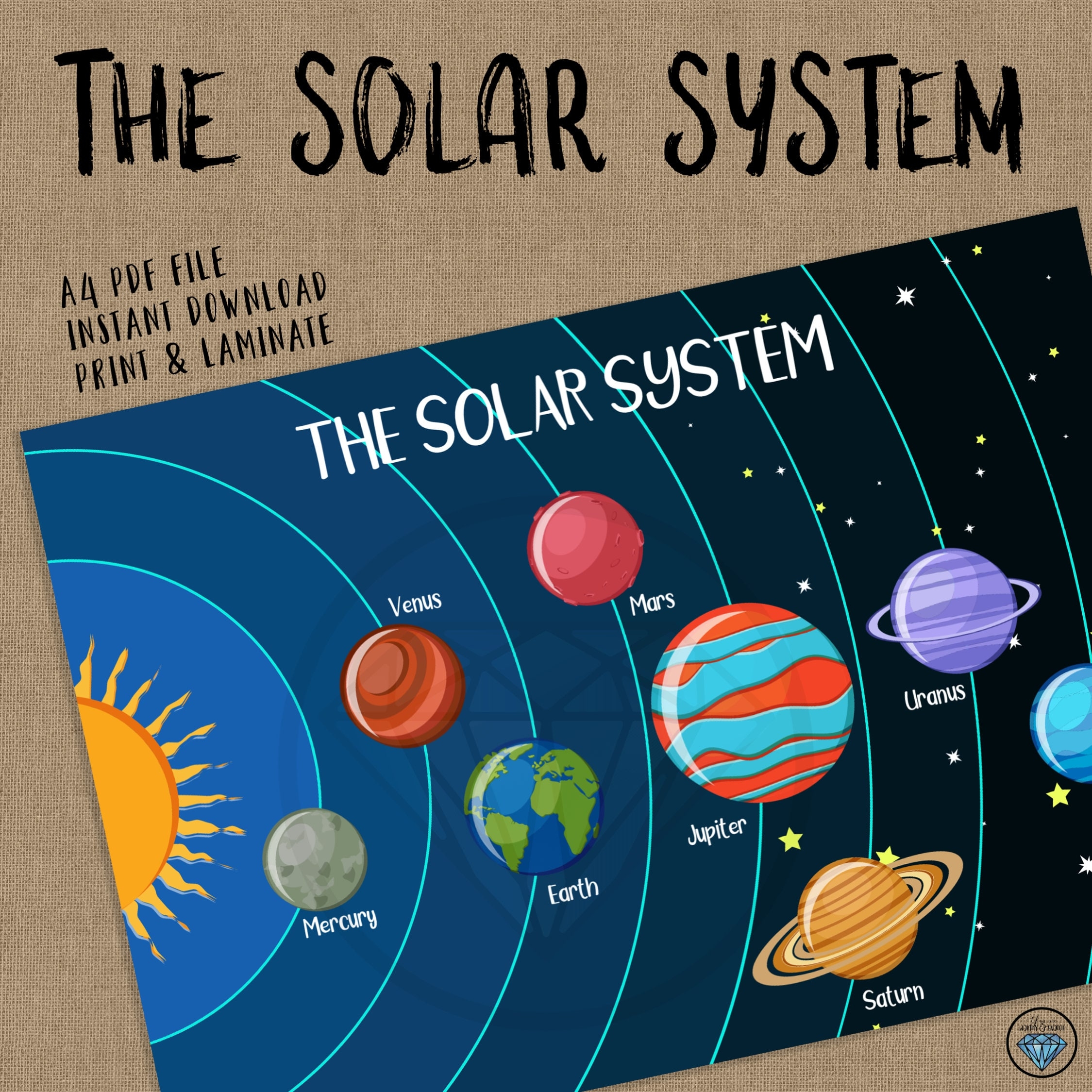 The Solar System Learning Planets Preschool Printables Busy Worksheets Library