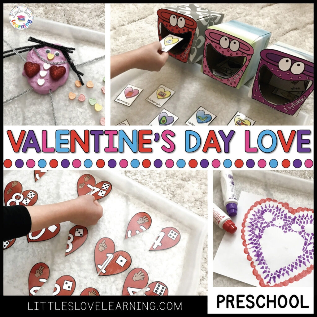 Valentines Day Printables For Preschoolers