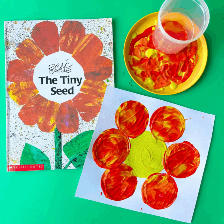 The Tiny Seed Flower Art Friends Art Lab