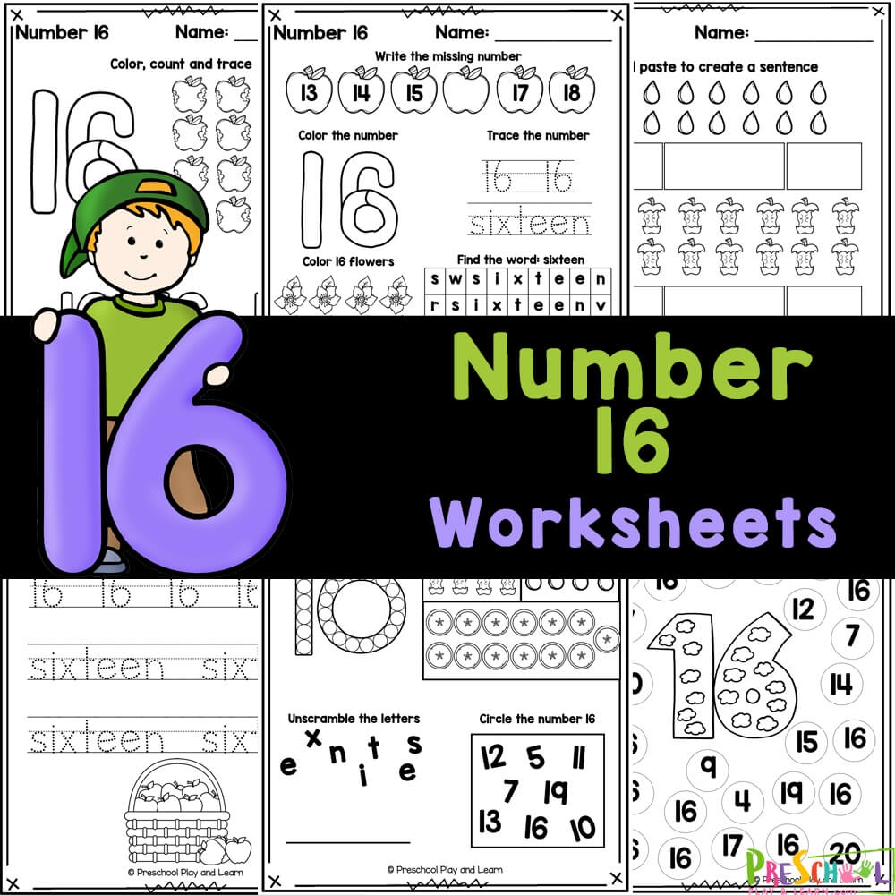 Preschool Printable Workbook