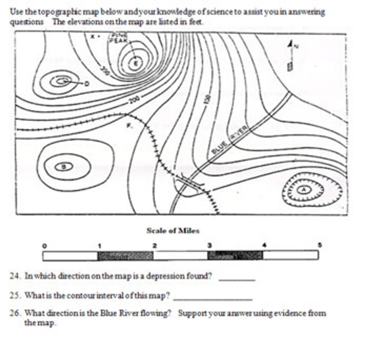 Topographic Map Learning Activities Worksheets Library Topographic Map Learning Activities Worksheets Library