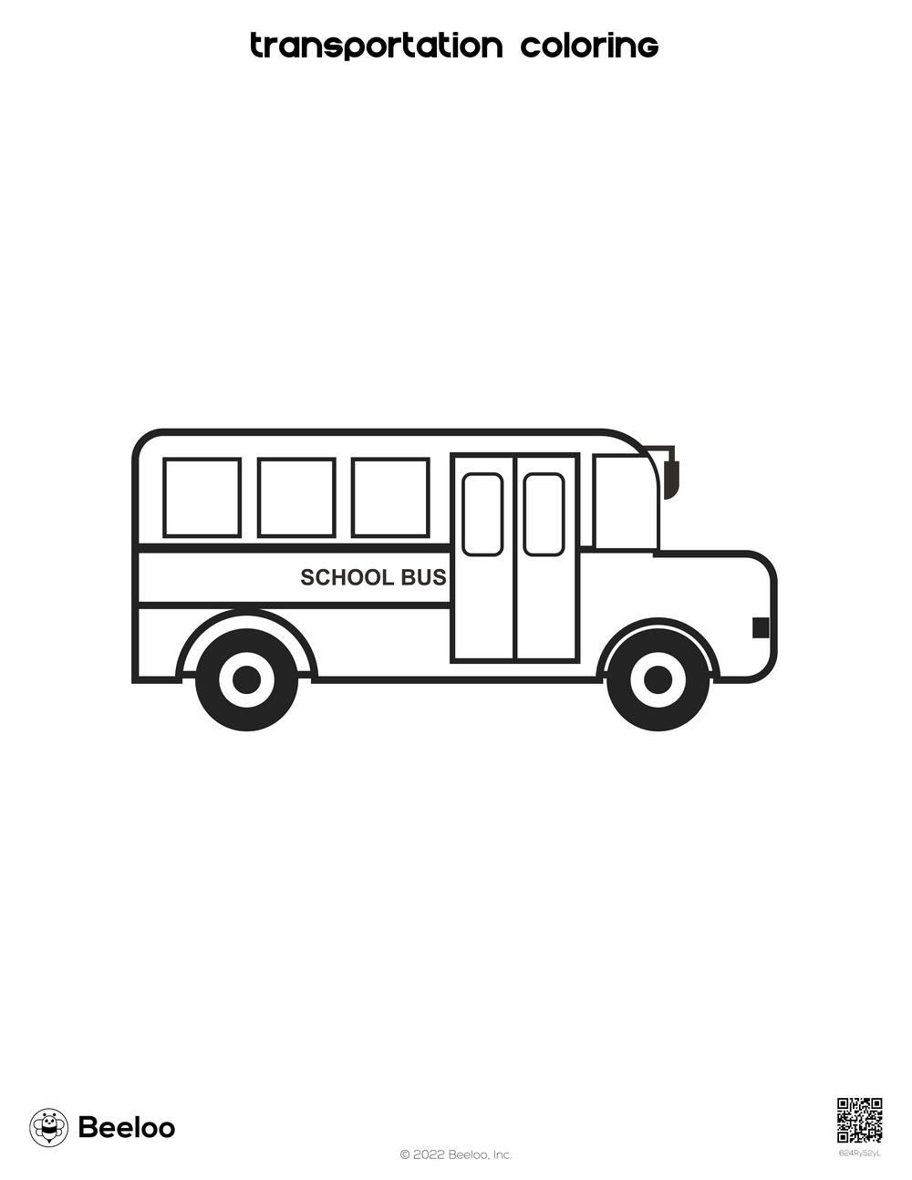Transportation themed Coloring Pages Beeloo Printable Crafts And 