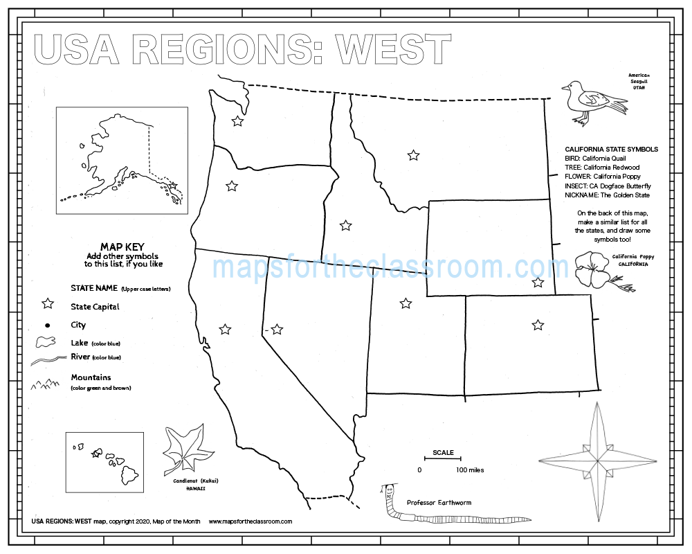 USA Regions West