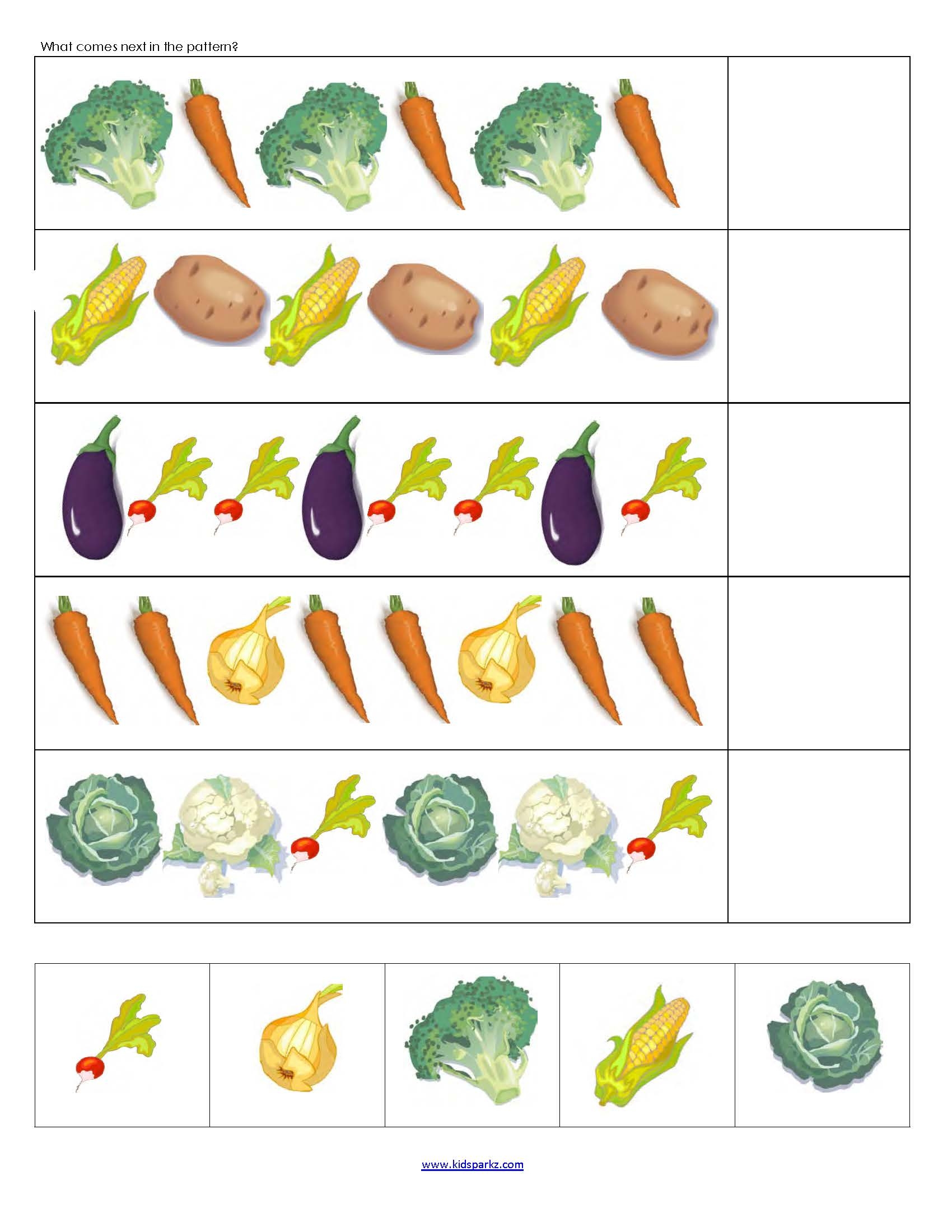 Vegetables Theme Activities And Printables For Preschool And Vegetables Theme Activities And Printables For Preschool And