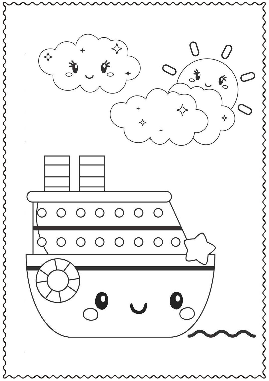 Vehicle Coloring Pages For Kids Transportation Coloring Book 