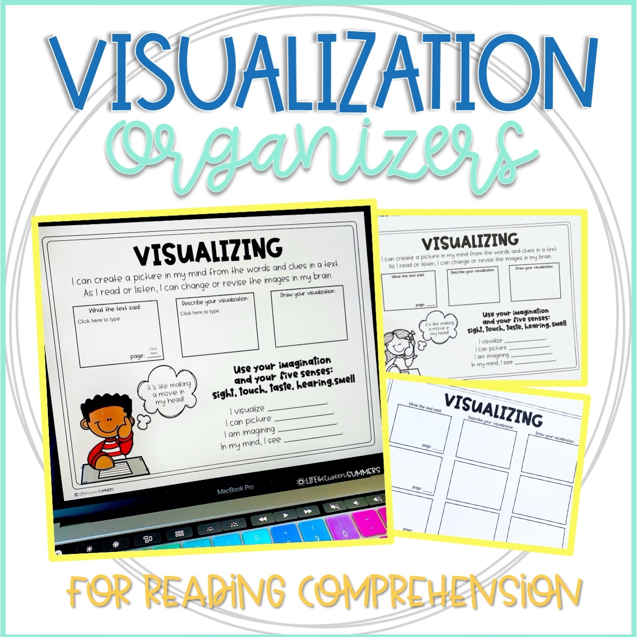 Reading Comprehension Visualization Worksheet
