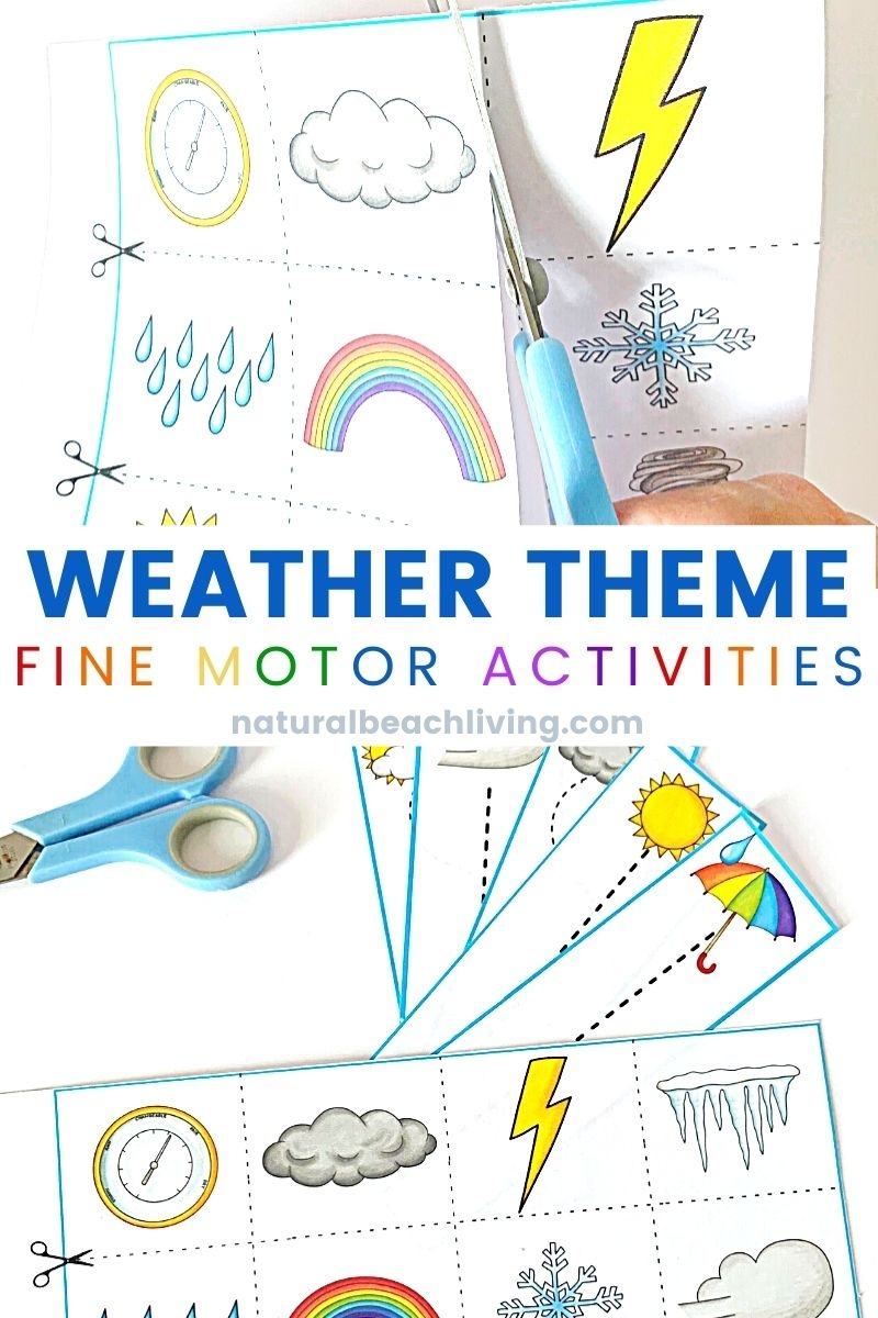 Weather Theme Printables For Preschoolers Weather Theme Printables For Preschoolers
