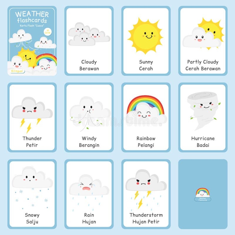 Weather Flashcards Stock Illustrations 33 Weather Flashcards Stock Illustrations Vectors U0026 Clipart Dreamstime