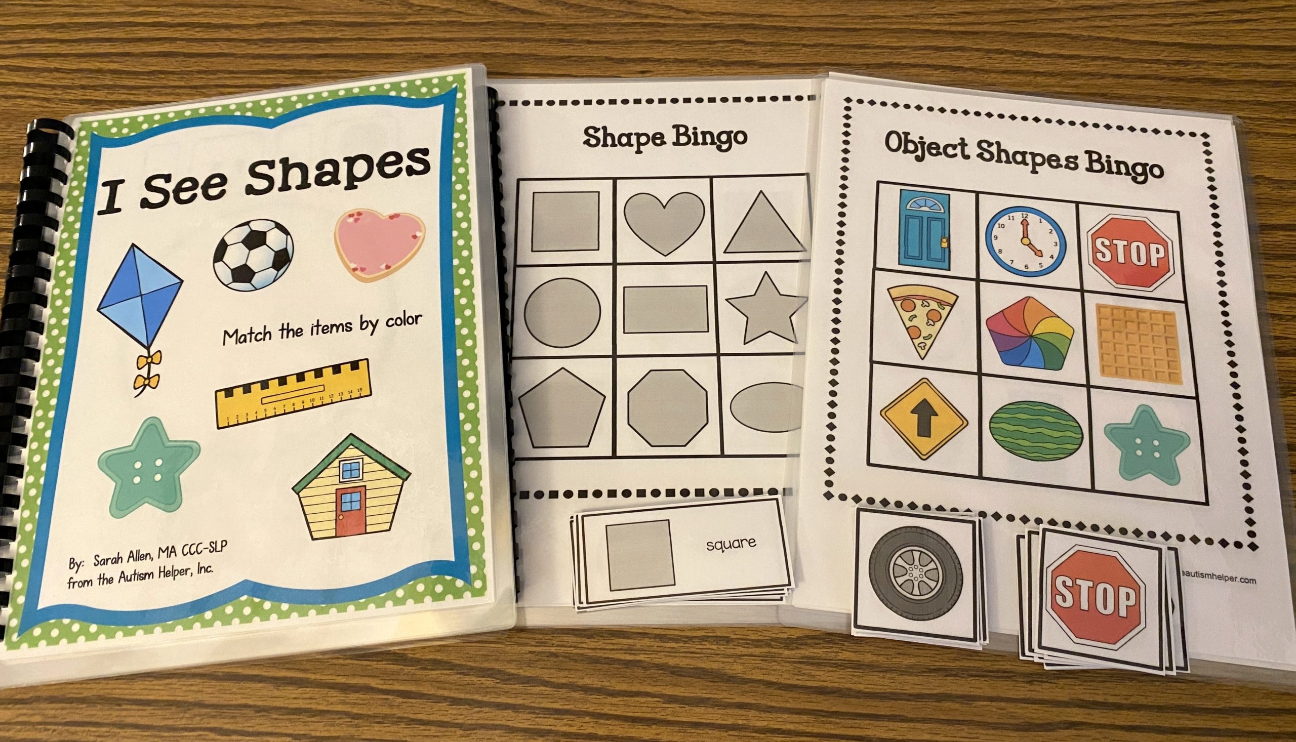 What Shape Do You See Adapted Book And Free Shape Activity The Autism Helper