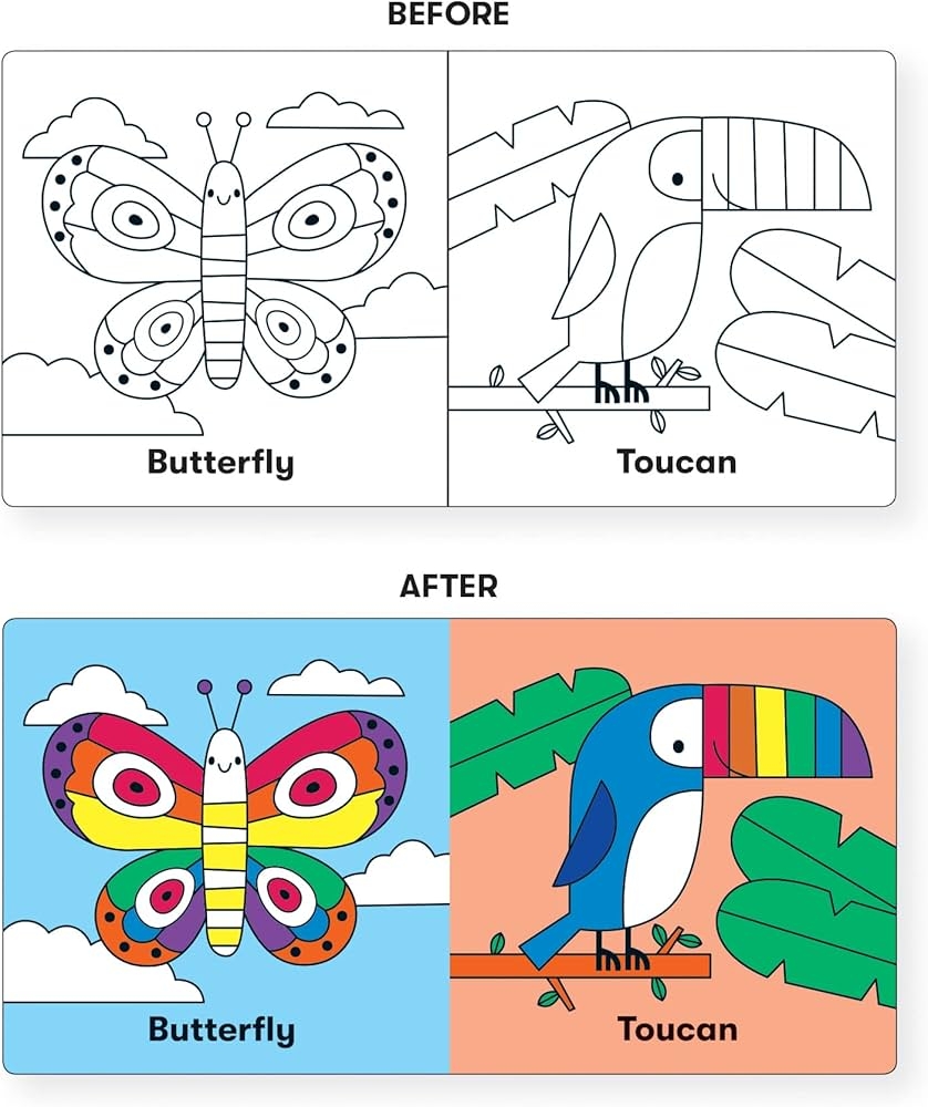 Wild Rainbow Color Magic Bath Book Book 