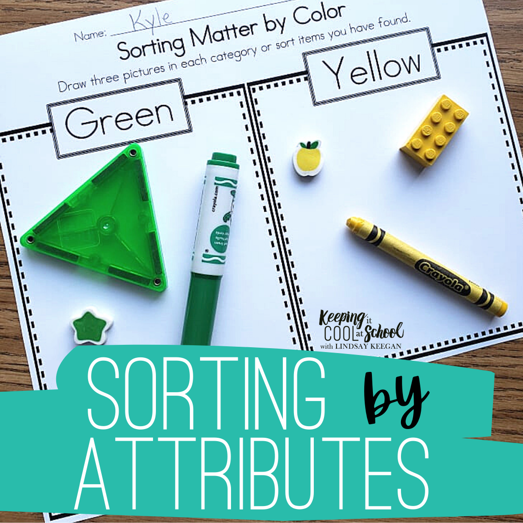 You ll Love These Sorting Activities For Kindergarten Keeping It Cool At School