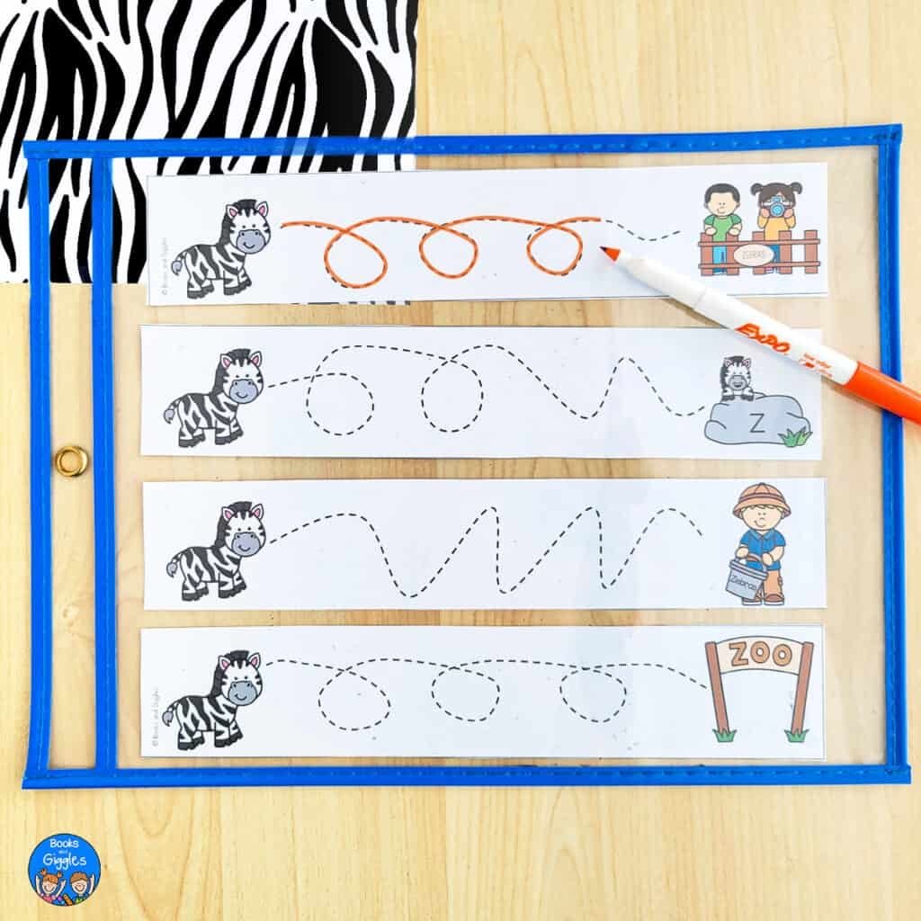 Zebra Line Tracing